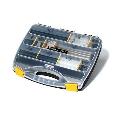 380-03003 HellermannTyton - ShrinKit 321-A-PO-X-BK/CL