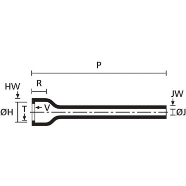 401-33180 HellermannTyton - 133-1-G-PO-X-BK