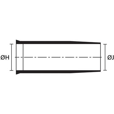 401-54880 HellermannTyton - 154-42-G-PO-X-BK