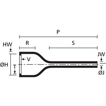 401-78180 HellermannTyton - 178-1-G-PO-X-BK