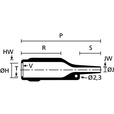 401-99480 HellermannTyton - 199-4-G-PO-X-BK