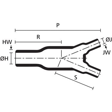 402-06180 HellermannTyton - 206-1-G-PO-X-BK
