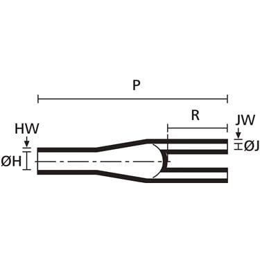 402-23058 HellermannTyton - 223-2-B8W-PO-X-BK