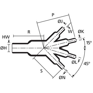 404-11180 HellermannTyton - 411-1-G-PO-X-BK