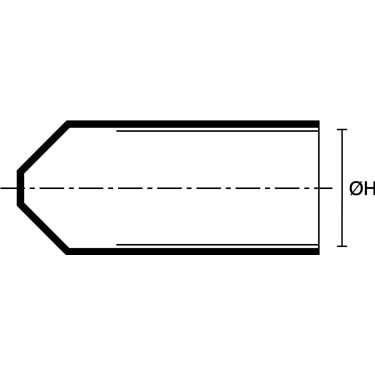 416-16053 HellermannTyton - 1616-1-B5W2-PO-X-BK