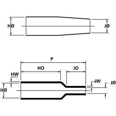 422-10200 HellermannTyton - 313E455-9-PO-X-BK