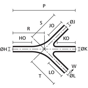 422-60100 HellermannTyton - 573H533-9-PO-X-BK