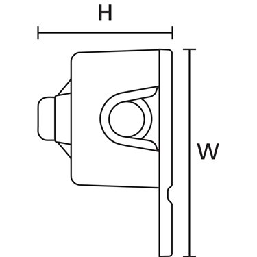 435-01650 HellermannTyton - Relilight V2.75I1-PA66V0/SI-BK