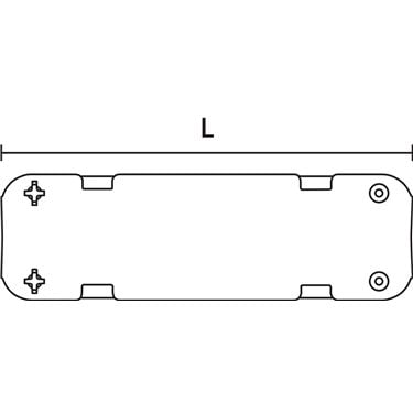 435-01651 HellermannTyton - Relilight V32.5I2-PA66V0/SI-BK