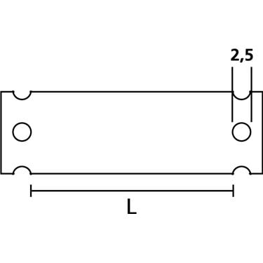 525-25703 HellermannTyton - HC24-70-PEUV-CL