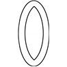 531-15154 HellermannTyton - HODS50 O-PVC-YE