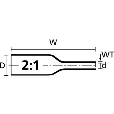 533-65032 HellermannTyton - TLFD254DS-1X50YE-PO-X-YE