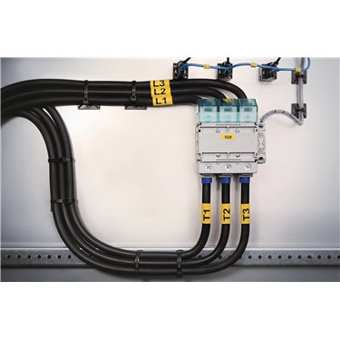 553-71027 HellermannTyton - TULT9-3DS-2x25YE-PO-X-YE