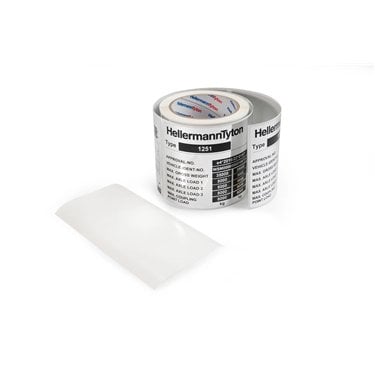 596-90002 HellermannTyton - TAG63.5-50.8T1-SET-1251-CL/SR
