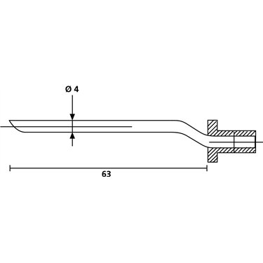621-01200 HellermannTyton - VA-2.5/5 PRONG-MET-ML