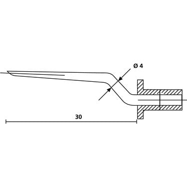 621-01200 HellermannTyton - VA-2.5/5 PRONG-MET-ML