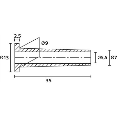 632-01017 HellermannTyton - HV2101-PVC-FR-GY