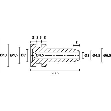 632-01040 HellermannTyton - HV2104-PVC-FR-BK