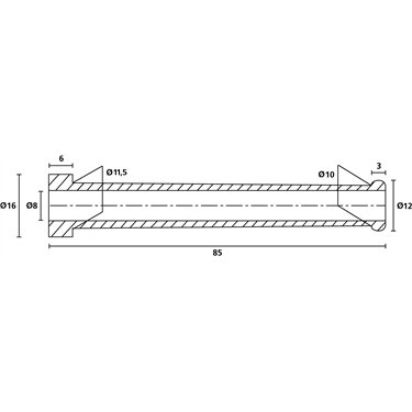 632-01070 HellermannTyton - HV2107-PVC-FR-BK