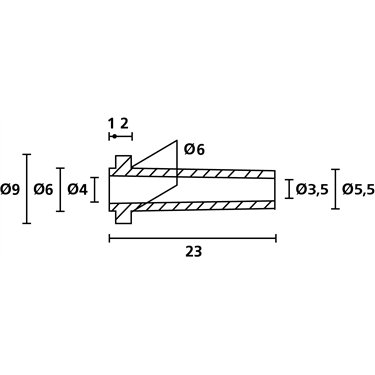 632-02130 HellermannTyton - HV2213-PVC-FR-BK