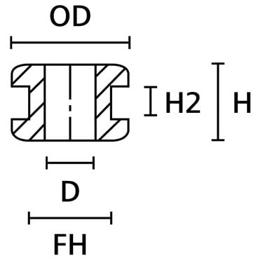 633-02050 HellermannTyton - HV1205-PVC-FR-BK