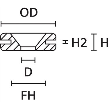 633-04010 HellermannTyton - HV1401-PVC-FR-BK