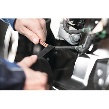 712-10002 HellermannTyton - HTAPE-PROTECT180-PET-BK