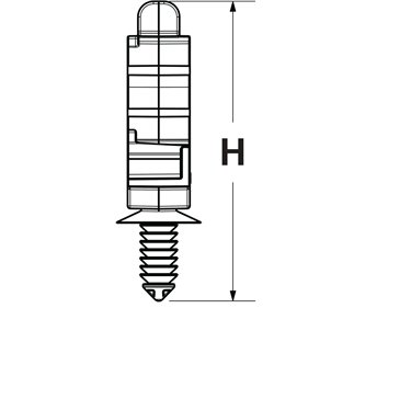 151-01017 HellermannTyton - LOC5-9FT6LG-PA66HIRHSUV-BK