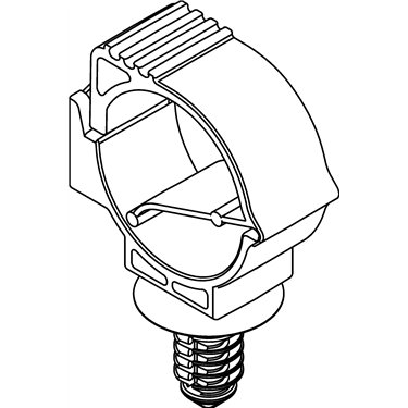151-01022 HellermannTyton - LOC15-19FT6LG-PA66HIRHSUV-BK