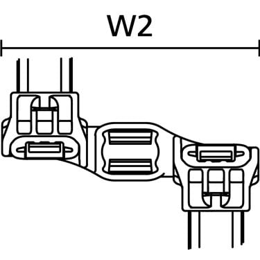 156-04098 HellermannTyton - SGT100SDSB5-6-PA66HS/TPE/PA66HIRHS-BK/BU