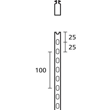 181-10108 HellermannTyton - HTWD-PW-100X40-PVC-GY