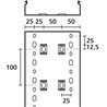 181-10288 HellermannTyton - HTWD-PW-150X100-PVC-GY