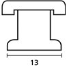 181-45029 HellermannTyton - HTWD-CTH-PA6-WH