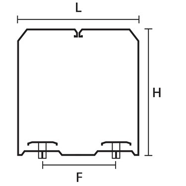 181-50480 HellermannTyton - HTWD-BWR-40X80-PC/ABS-BK
