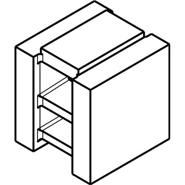 440-00004 HellermannTyton - VP-S_0_Blindinsert-TPE-BK