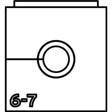 440-00008 HellermannTyton - VP-S_6-7_Ins-sgl-TPE-BK
