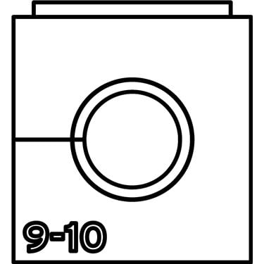 440-00011 HellermannTyton - VP-S_9-10_Ins-sgl-TPE-BK