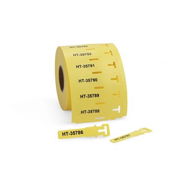 556-80587 HellermannTyton - TAGPU12X74-LOOP-PUR-RD