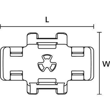 151-02092 HellermannTyton - S3SBM8-PA66HIRHS-BK