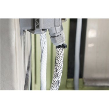 170-01178 HellermannTyton - Twist-In-RR-32-PET/GF-BK/WH