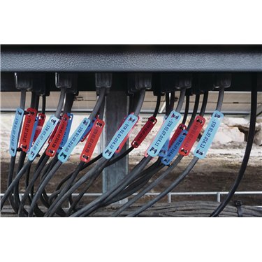 556-80522 HellermannTyton - TAGPU15X75-4-PUR-OG