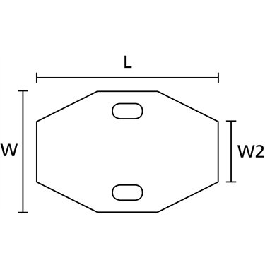  556-80558 HellermannTyton - TAGPU20X30-2-PUR-BN 