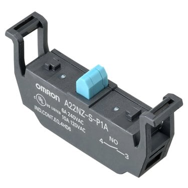  A22NZ-S-P1A - Omron - Interruttore a pulsante - Serie A22 