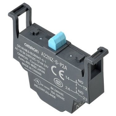  A22NZ-S-P2A - Omron - Interruttore a pulsante - Serie A22 