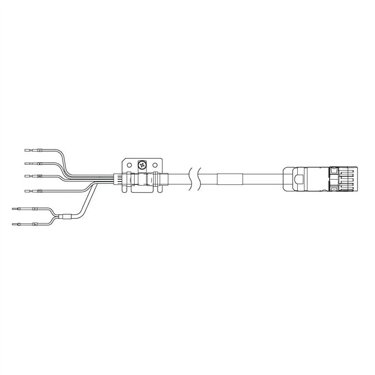  R88A-CA1H010BF - Omron - Servo-2 Accessories  