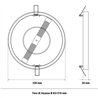 71065 - Beghelli - X-Six  LED CCT REG Multipower M