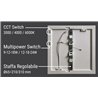 71067 - Beghelli - Empotrable LED CCT