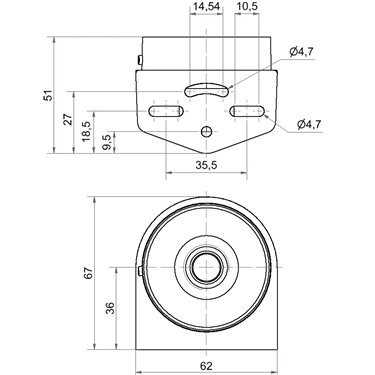 260.700.06 - Werma - Mini-Bügelkabelstecker, grau
