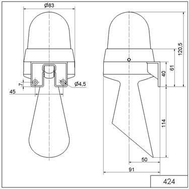 424.120.67 - Werma - صافرة LED دائمة الصمام WM