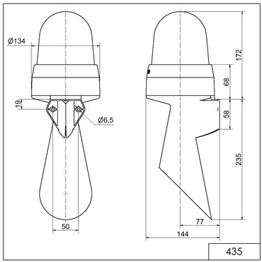 435.200.60 - Werma - Segnalatore acustico a LED WM permanente